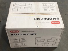 KETER IOWA BALCONY GARDEN SET - RRP £170