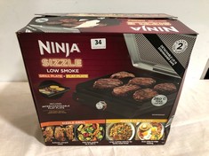 SHARK NINJA SIZZLE LOW SMOKE GRILL PLATE + FLAT PLATE RRP- £150