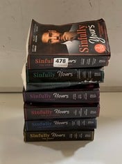 6 X ASSORTED MILLS & BOON SINFULLY YOURS BOOKS TO INCLUDE THE UNEXPECTED LOVER