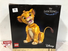 LEGO DISNEY THE LION KING YOUNG SIMBA 43247 (1445 PCS) 18+ - RRP £115