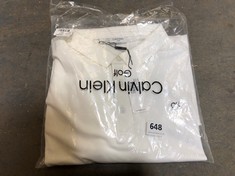 CALVIN KLEIN GOLF POLO T-SHIRT WHITE SIZE XXXL