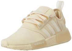 QTY OF ITEMS TO INLCUDE 1X PAIR ADIDAS WOMEN'S NMD_R1 W SNEAKER, WONDER WHITE/WONDER WHITE/FTWR WHITE, 8 UK TO INCLUDE 1X PAIR, ADIDAS MEN’S ORIGINALS NMD_R1 PK TRAINERS UK8 .