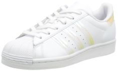 3 X PAIR ADIDAS UNISEX KIDS SUPERSTAR GYMNASTICS SHOE, FOOTWEAR WHITE FOOTWEAR WHITE FOOTWEAR WHITE, 11 UK.