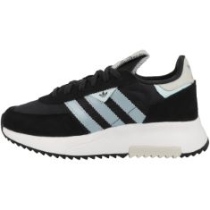 2 X PAIR ADIDAS WOMEN'S RETROPY F2 W SNEAKER, GREY FIVE WONDER QUARTZ CARBON, 6.5 UK.