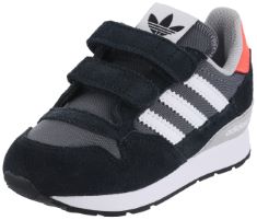 QTY OF ITEMS TO INLCUDE 1X PAIR ADIDAS ZX 500 CF I SNEAKER, GREY FIVE/FTWR WHITE/CORE BLACK, 3 UK CHILD TO INCLUDE 1X PAIR ADIDAS UNISEX KIDS SUPERSTAR CF GYMNASTICS SHOE, FOOTWEAR WHITE CORE BLACK F