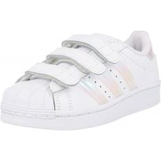 QTY OF ITEMS TO INLCUDE 4X PAIR ASSORTED KIDS ADIDAS TRAINERS TO INCLUDE ADIDAS UNISEX KIDS SUPERSTAR CF GYMNASTICS SHOE, WHITE IRIDESCENT, 12.5 UK CHILD, ADIDAS UNISEX KIDS C STAN SMITH, FTWR WHITE