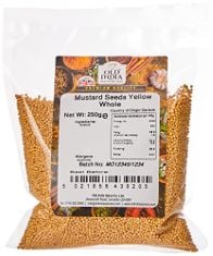 70 X OLD INDIA MUSTARD SEEDS YELLOW WHOLE 250G.