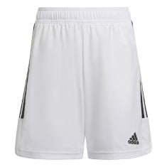 QTY OF ITEMS TO INLCUDE 10X ASSORTED KIDS ADIDAS CLOTHING TO INCLUDE ADIDAS UNISEX KIDS CON22 MD Y SHORTS, WHITE/BLACK, 9-10 YEARS/ 140, ADIDAS IB8098 TIRO 23 SHO Y SHORTS UNISEX ACTIVE PURPLE OR TEA