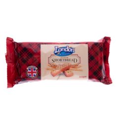 100 X LONDON BISCUITS SHORTBREAD, 210G.