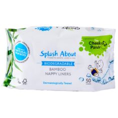 QTY OF ITEMS TO INLCUDE BOX OF APPROX 30 X ITEMS TO INCLUDE SPLASH ABOUT BIODEGRADABLE SWIM NAPPY LINERS - PACK OF 50, WHITE, ZOGGS AQUA EAR PLUGS, BLUE.