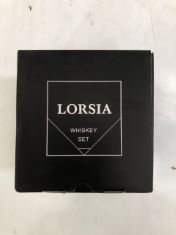 40 X LORSIA WHISKEY SET .