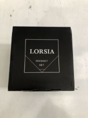 40 X LORSIA WHISKEY SETS .