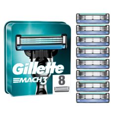 QTY OF ITEMS TO INLCUDE BOX OF ASSORTED ITEMS TO INCLUDE GILLETTE MACH3 RAZOR BLADES MEN, PACK OF 8 RAZOR BLADE REFILLS, STRONGER THAN STEEL BLADES, ENHANCED LUBRASTRIP, ABIDEC IMMUNE SUPPORT 2-IN-1