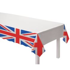 200 X AMSCAN 9913038 RWB GB FLAG PAPER TABLECOVER (6PCS, 1.2M X 1.8M).