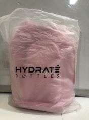 30X HYDRATE WATER BOTTLE CARRIER IN PINK.