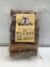 16X BEEF TRACHEA DOG CHEWS..