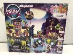 1X PLAYMOBIL ADVENTURES OF AYOMA 410 PIECE PLAY SET .