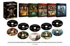 QTY OF ITEMS TO INLCUDE 4X ASSORTED BOX SETS TO INCLUDE PIRATES OF THE CARIBBEAN 1-5 UHD BOX SET [UHD + BLU-RAY], (UK-VERSION EVTL. KEINE DT. SPRACHE) - FRIENDS: SERIES 1-10 (1 DVD).