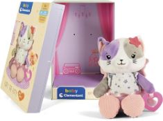 QTY OF ITEMS TO INLCUDE APPROX 11X ASSORTED KIDS TOY ITEMS TO INCLUDE CLEMENTONI 17420 GATITO KATY THE KITTY PLUSH TOY FOR BABIES, AGES 0 MONTHS PLUS, MULTICOLOURED, ORANGE TREE TOYS OTT05401 WOODEN