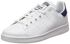 3 X PAIRS ADIDAS H68621 UNISEX KIDS’ SNEAKER, FTWR WHITE/FTWR WHITE/DARK BLUE, 3 UK.