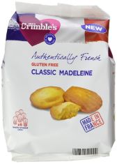 6 X BOXES OF MRS. CRIMBLE'S 6 AUTHENTICALLY FRENCH GLUTEN FREE CLASSIC MADELEINE, 180 G.