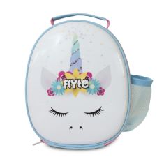 QTY OF ITEMS TO INLCUDE BOX OF ASSORTED ITEMS TO INCLUDE FLYTE CHLOE THE UNICORN - LUNCH BAG 9CM X 19CM X 25CM, GUZZINI - ON THE GO, SMALL THERMAL BAG WITH AIRTIGHT CONTAINER HANDY - APPLE GREEN, 22