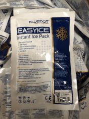 APPROX 128 X BLUE DOT EASY ICE INSTANT ICE PACK .