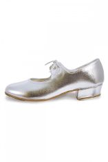 3 X ASSORTED SHOES TO INCLUDE ROCH VALLEY 'LHPS' SILVER TAP SHOES SILVER 7.5L UK / 41.5 EU.