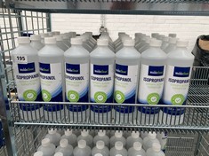 APPROX 36 X WOLDOCLEAN ISOPROPYL ALCOHOL ISOPROPYLIQUE 1L (COLLECTION ONLY)