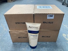 4 X AVEENO SK RELIEF SHEA BUTTER MOISTURISER 6 X 200ML (COLLECTION ONLY)