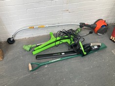 QTY OF ASSORTED ITEMS TO INCLUDE MURRY 18V HEAGE TRIMMER