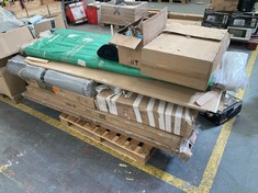 2 X PALLET OF ASSORTED ITEMS TO INCLUDE NEVADA 3 DOOR 2-DRAWER WARDROBE - BOX 3 OF 3 (KERBSIDE PALLET DELIVERY)