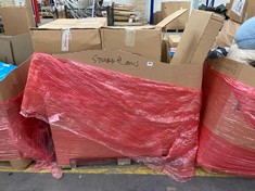 PALLET OF ASSORTED ITEMS TO INCLUDE KETER MARVEL PLUS GARDEN STORAGE CHEST (KERBSIDE PALLET DELIVERY)