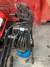 2 X TOPTECH ITEMS TO INCLUDE TOP TECH 1800W 120 BAR PRESSURE WASHER WITH BUILT IN HOSE REEL