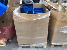 PALLET OF ASSORTED CAR ITEMS / PARTS TO INCLUDE XL4 SEMI-OPEN FRONTED PICK BIN BOXES (KERBSIDE PALLET DELIVERY)