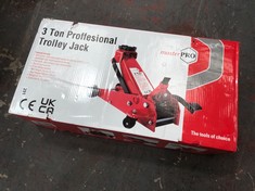 MASTER PRO 3 TON PROFESSIONAL TROLLEY JACK - RRP £114