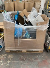 PALLET OF ASSORTED ITEMS TO INCLUDE BESTWAY FAST SET FILL AND RISE POOL (KERBSIDE PALLET DELIVERY)