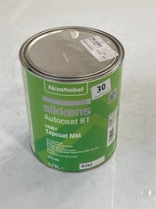 AKZONOBEL SIKKENS AUTOCOAT BT LV351 TOPCOAT MM 3.75L (COLLECTION ONLY)