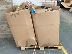 PALLET OF ASSORTED ITEMS TO INCLUDE TRIXIE FOLDING RAMP (KERBSIDE PALLET DELIVERY)