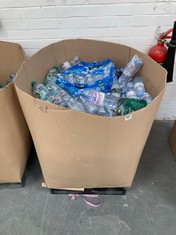 PALLET OF ASSORTED WATER BOTTLES TO INCLUDE EVIAN 1.5L NATURAL MINERAL WATER (KERBSIDE PALLET DELIVERY)