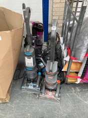 ASSORTED VACUUM ITEMS / PARTS TO INCLUDE VAX DUAL POWER CARPET CLEANER