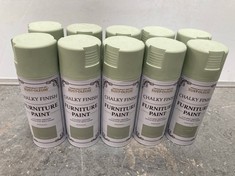 8 X RUSTOLEUM CHALKY FINISH FURNITURE PAINT IN BRAMWELL(COLLECTION ONLY)