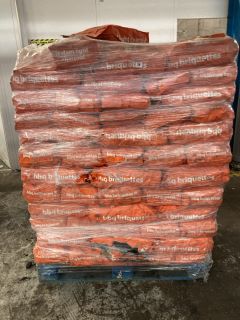 BARBECUE BRIQUETTES 5KG PER BAG APPROX 126 BAGS RRP £631