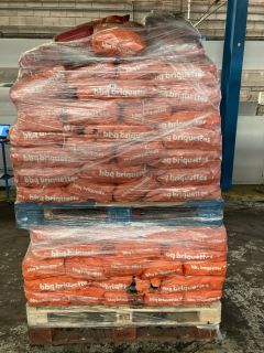 BARBECUE BRIQUETTES 5KG PER BAG APPROX 135 BAGS RRP £676