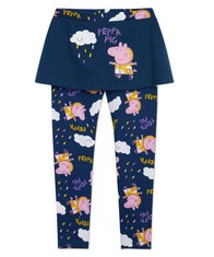 17 X PEPPA PIG SKEGGINGS FOR GIRLS (NAVY, 2-3 YEARS) - TOTAL RRP £113: LOCATION - RACK A