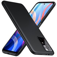 QUANTITY OF ASSORTED ITEMS TO INCLUDE TESRANK XIAOMI POCO M4 PRO 5G & REDMI NOTE 11S 5G CASE, SOFT TPU COVER MATTE [ANTI-SCRATCH] [ANTI-FINGERPRINT] FOR XIAOMI POCO M4 PRO 5G-BLACK: LOCATION - RACK B