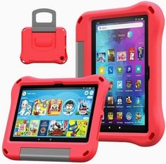 30 X DJ&RPPQ CASE FOR 11 INCH TABLET (2023 RELEASE),LIGHT WEIGHT SHOCK PROOF HANDLE STAND KIDS FRIENDLY CASE..RED - TOTAL RRP £420: LOCATION - RACK B