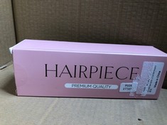 QUANTITY OF ASSORTED ITEMS TO INCLUDE PREMIUM QUALITY HAIR PIECE RRP £417: LOCATION - RACK C