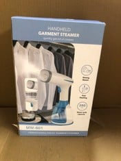 QUANTITY OF ASSORTED ITEMS TO INCLUDE STEAMER FOR CLOTHES, 15S HEAT UP HANDHELD CLOTHES STEAMER WITH , PORTABLE GARMENT STEAMER FABRIC WRINKLES REMOVER, TRAVEL STEAMER FOR CLOTHES, CURTAINS AND TOYS: