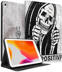 QUANTITY OF ASSORTED ITEMS TO INCLUDE PEGMODE FOR IPAD 5TH/6TH GENERATION, FOR IPAD AIR 2ND/1ST GEN, FOR IPAD PRO 9.7 CASE WOMEN CUTE SKULL FOLIO COVER FUNNY SKELETON GOTH BOYS WITH PENCIL HOLDER FOR